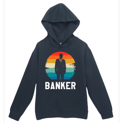 Retro Vintage Classic Banker Banking Cute Gift Urban Pullover Hoodie