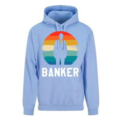 Retro Vintage Classic Banker Banking Cute Gift Unisex Surf Hoodie