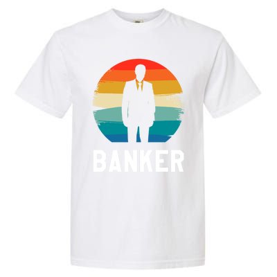 Retro Vintage Classic Banker Banking Cute Gift Garment-Dyed Heavyweight T-Shirt