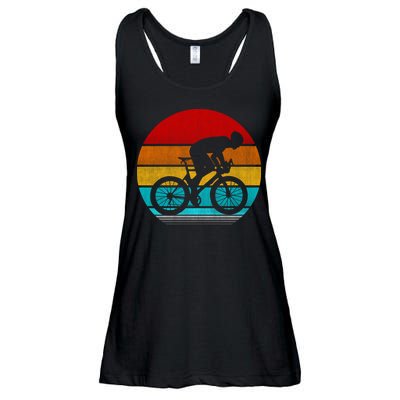 Retro Vintage Cycling Ladies Essential Flowy Tank