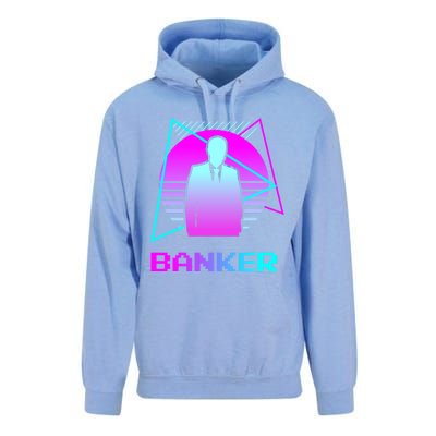 Retro Vintage Classic Banker Banking Gift Unisex Surf Hoodie