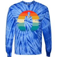 Retro Vintage Classic Banker Banking Funny Gift Tie-Dye Long Sleeve Shirt