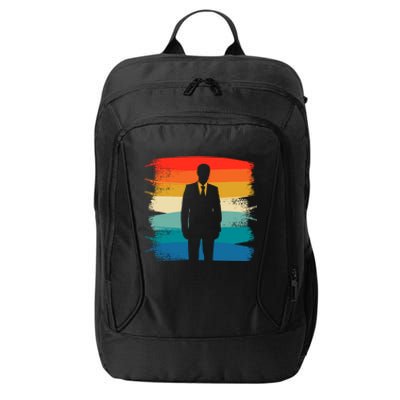 Retro Vintage Classic Banker Banking Great Gift City Backpack