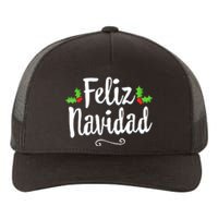 Retro Vintage Christmas Feliz Navidad Mexican Spanish Xmas Gift Yupoong Adult 5-Panel Trucker Hat