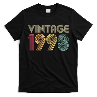 Retro Vintage Classic 1998 Birthday Gift T-Shirt