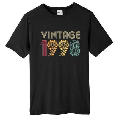 Retro Vintage Classic 1998 Birthday Gift Tall Fusion ChromaSoft Performance T-Shirt