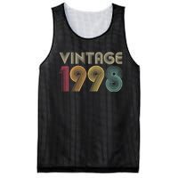 Retro Vintage Classic 1998 Birthday Gift Mesh Reversible Basketball Jersey Tank