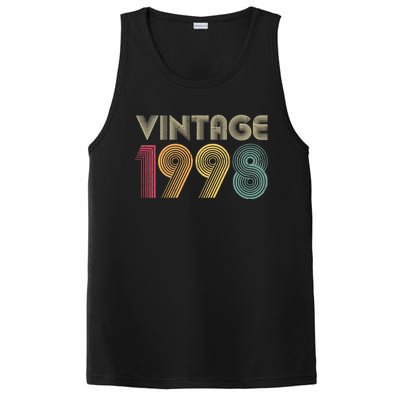 Retro Vintage Classic 1998 Birthday Gift PosiCharge Competitor Tank