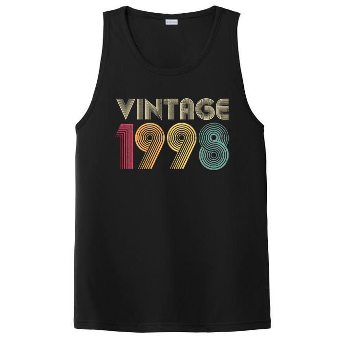 Retro Vintage Classic 1998 Birthday Gift PosiCharge Competitor Tank