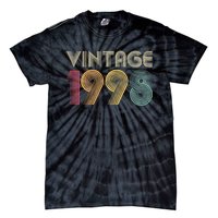 Retro Vintage Classic 1998 Birthday Gift Tie-Dye T-Shirt