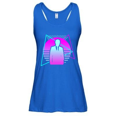 Retro Vintage Classic Banker Banking Gift Ladies Essential Flowy Tank