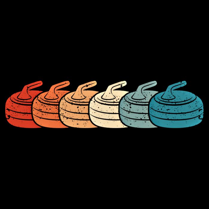 Retro Vintage Curling Player Curler Winter Ice Sports Stones Gift Bucket Hat
