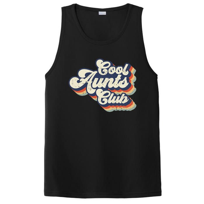 Retro Vintage Cool Aunts Club Groovy Aunt Mothers Day PosiCharge Competitor Tank