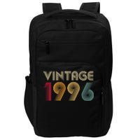 Retro Vintage Classic 1996 28th Birthday Gift 28 Years Old Impact Tech Backpack