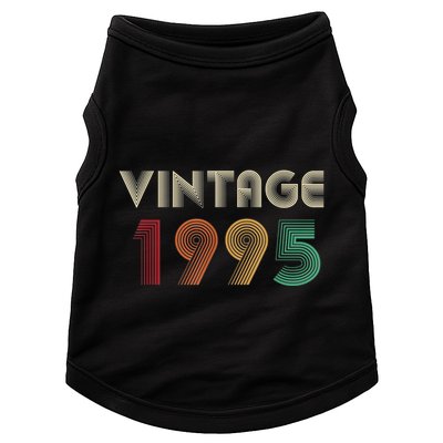 Retro Vintage Classic 1995 29th Birthday Gift 29 Years Old Doggie Tank