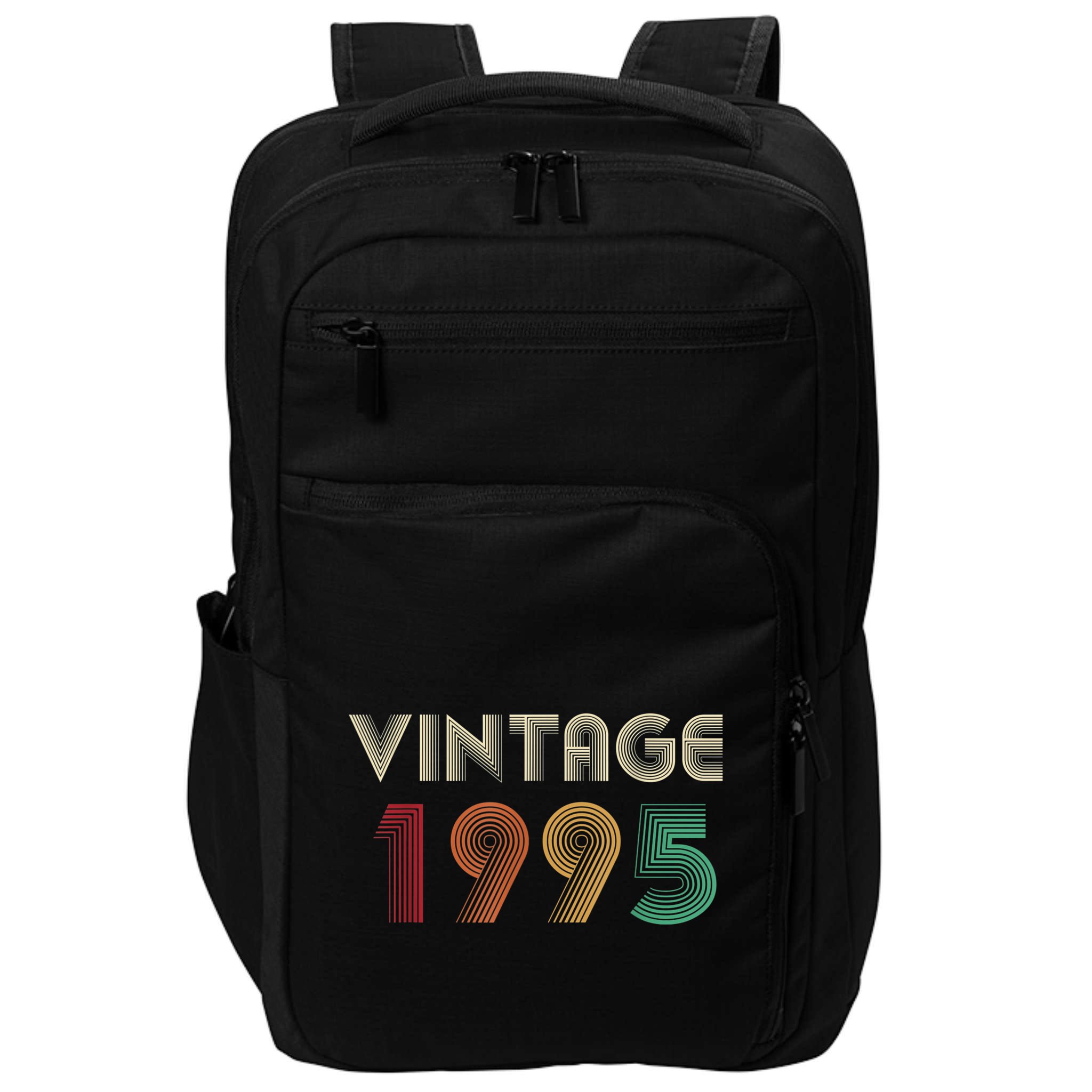 Retro Vintage Classic 1995 29th Birthday Gift 29 Years Old Impact Tech Backpack