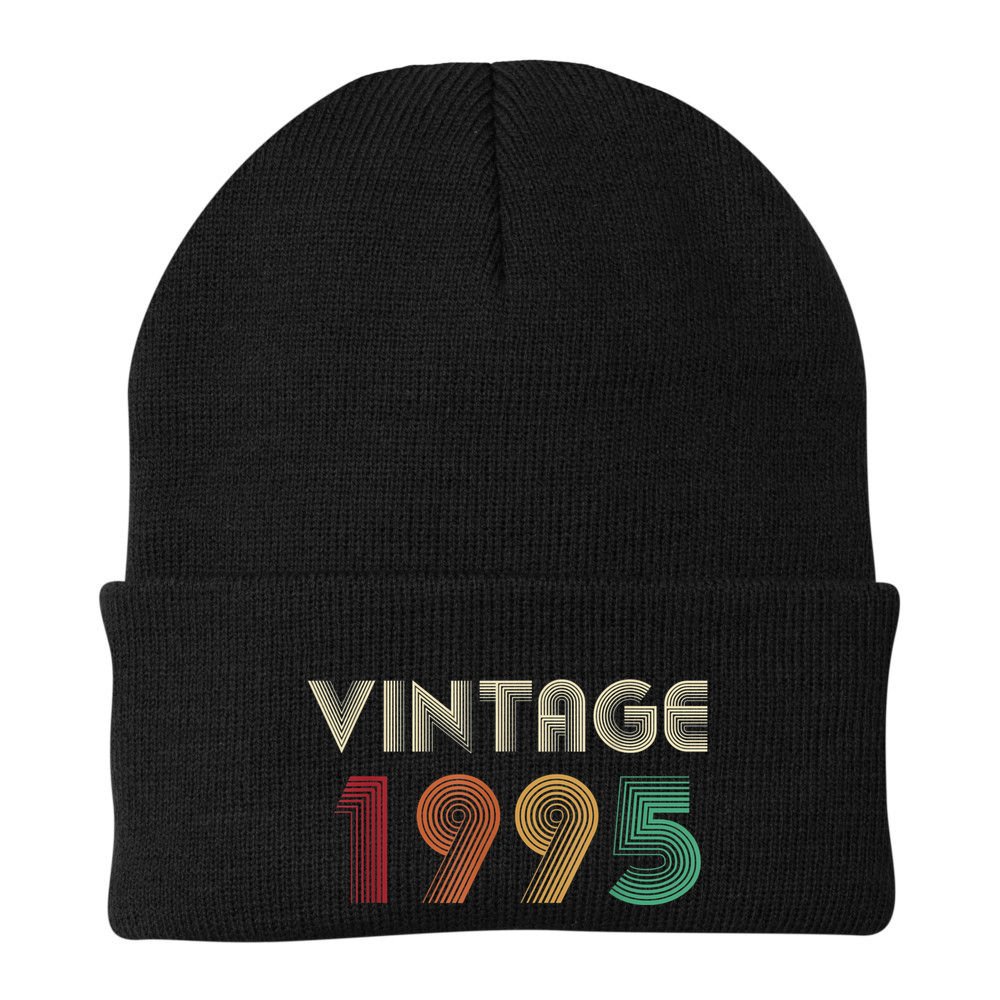 Retro Vintage Classic 1995 29th Birthday Gift 29 Years Old Beanie