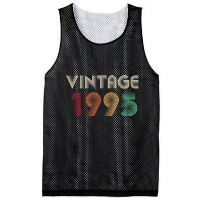 Retro Vintage Classic 1995 29th Birthday Gift 29 Years Old Mesh Reversible Basketball Jersey Tank