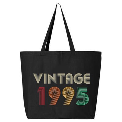 Retro Vintage Classic 1995 29th Birthday Gift 29 Years Old 25L Jumbo Tote