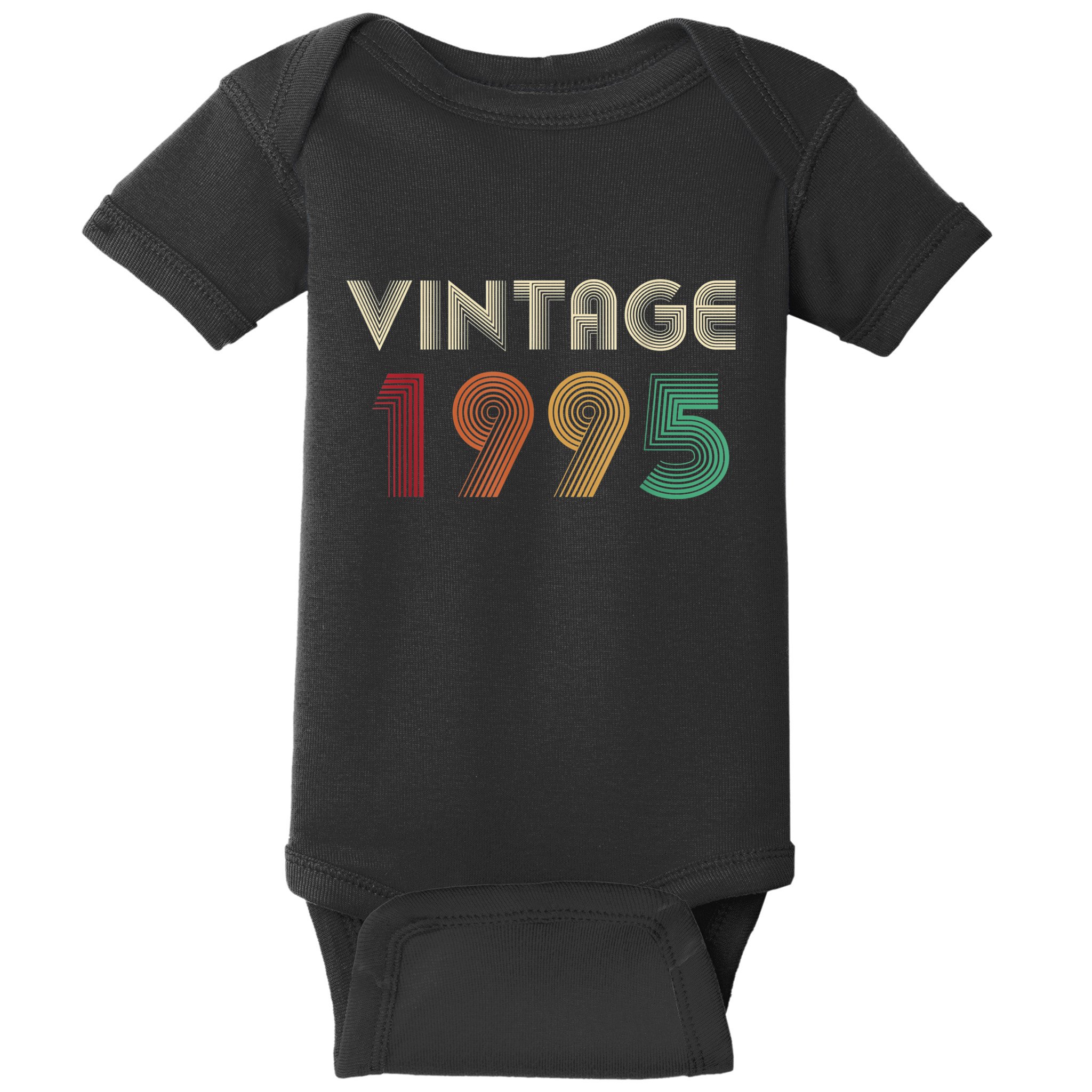 Retro Vintage Classic 1995 29th Birthday Gift 29 Years Old Baby Bodysuit