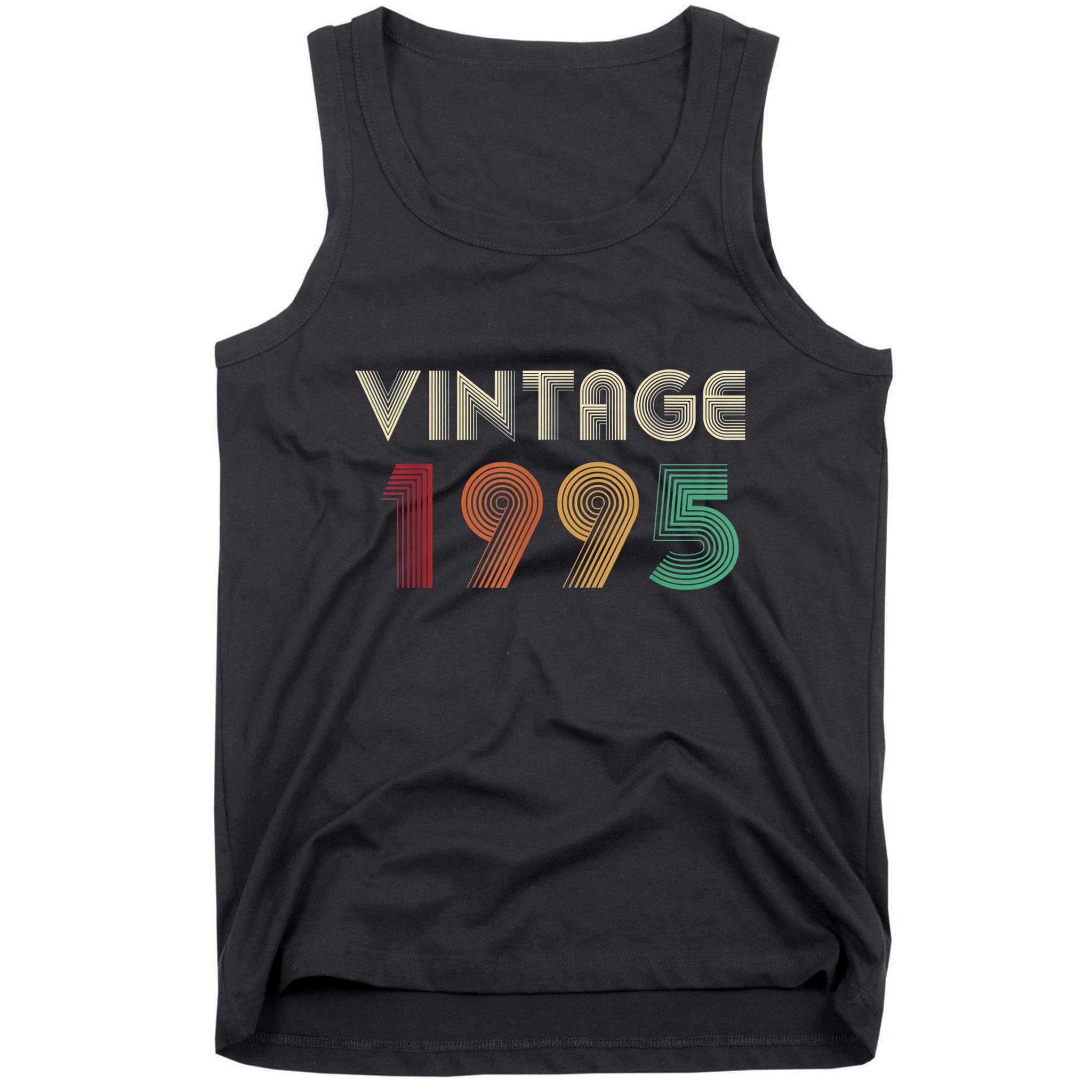 Retro Vintage Classic 1995 29th Birthday Gift 29 Years Old Tank Top