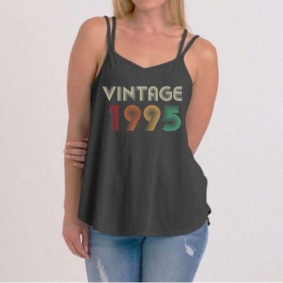 Retro Vintage Classic 1995 29th Birthday Gift 29 Years Old Women's Strappy Tank