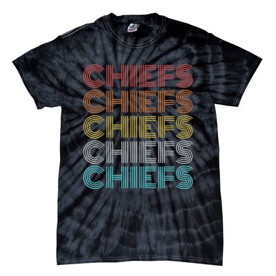 Retro Vintage Chiefs Tie-Dye T-Shirt