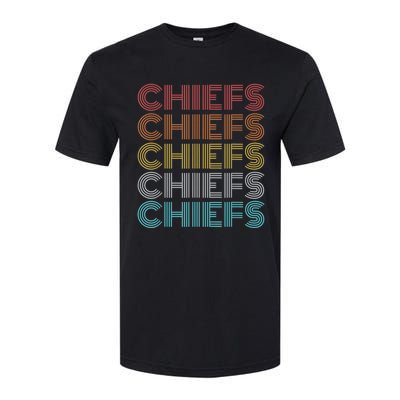 Retro Vintage Chiefs Softstyle CVC T-Shirt