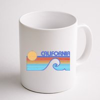 Retro Vintage California Sunset Wave Coffee Mug