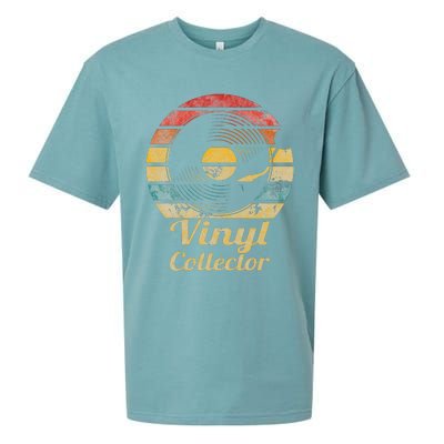 Retro Vinyl Collector Record Player Sueded Cloud Jersey T-Shirt