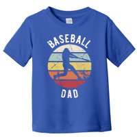 Retro Vintage Cute Gift Sports Fan Cute Gift Funny Baseball Dad Funny Gift Toddler T-Shirt