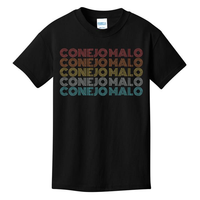 Retro Vintage Conejo Malo Kids T-Shirt