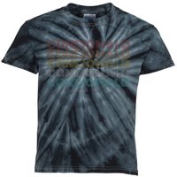 Retro Vintage Conejo Malo Kids Tie-Dye T-Shirt