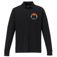 Retro Vintage Camera Photography Lover Photographer Gift Performance Long Sleeve Polo