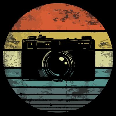 Retro Vintage Camera Photography Lover Photographer Gift T-Shirt