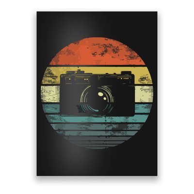Retro Vintage Camera Photography Lover Photographer Gift Poster