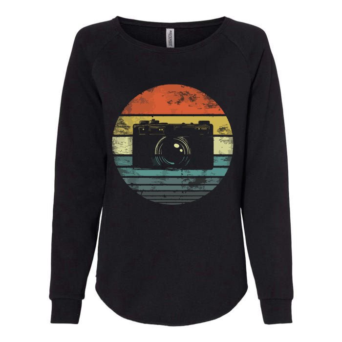 Retro Vintage Camera Photography Lover Photographer Gift Womens California Wash Sweatshirt