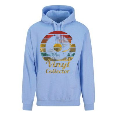 Retro Vinyl Collector Record Player Unisex Surf Hoodie