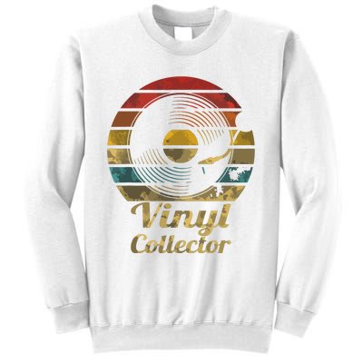 Retro Vinyl Collector Record Player Sweatshirt