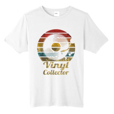 Retro Vinyl Collector Record Player Tall Fusion ChromaSoft Performance T-Shirt