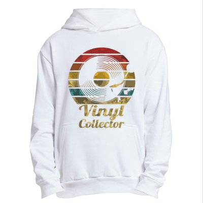 Retro Vinyl Collector Record Player Urban Pullover Hoodie