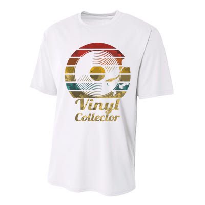 Retro Vinyl Collector Record Player Performance Sprint T-Shirt