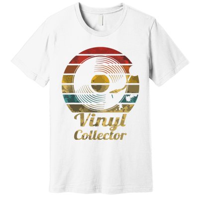 Retro Vinyl Collector Record Player Premium T-Shirt