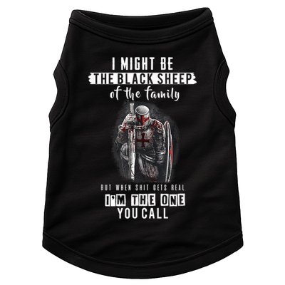 Religious Verse Christian Costume, Crusader Knights Templar Doggie Tank