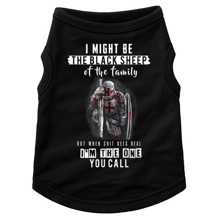 Religious Verse Christian Costume, Crusader Knights Templar Doggie Tank