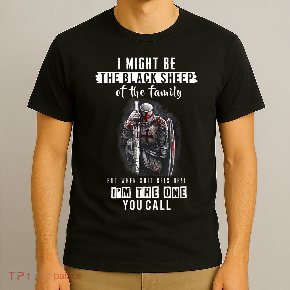 Religious Verse Christian Costume, Crusader Knights Templar T-Shirt