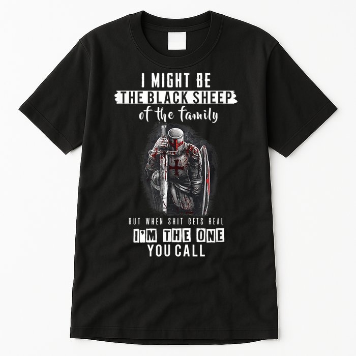 Religious Verse Christian Costume, Crusader Knights Templar Tall T-Shirt