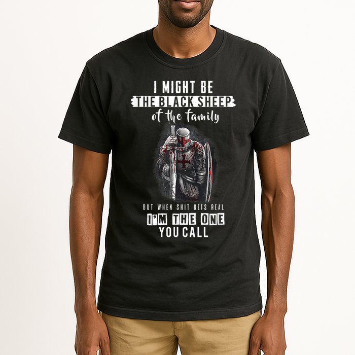 Religious Verse Christian Costume, Crusader Knights Templar Tall T-Shirt