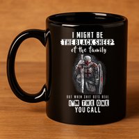 Religious Verse Christian Costume, Crusader Knights Templar 11oz C Handle Ceramic Mug