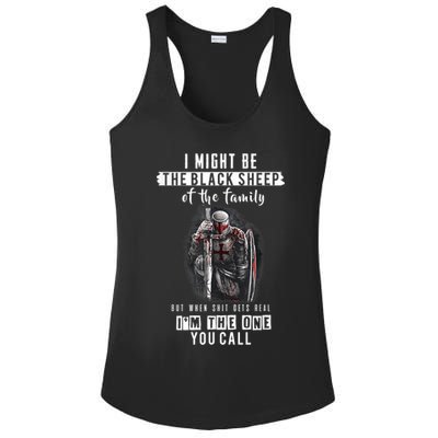 Religious Verse Christian Costume, Crusader Knights Templar Ladies PosiCharge Competitor Racerback Tank